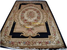 Laden Sie das Bild in den Galerie-Viewer, Fine Wool  Oriental Area Rug Knitted Wool Rug Carpet The Plant Design woven floor Rectangular