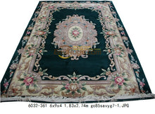 Laden Sie das Bild in den Galerie-Viewer, Savonnerie  Oriental Hand-woven Wool Rug Hand Embroidered Wool Knitting Carpets Museum Mandala Area Runner