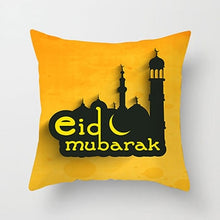 Laden Sie das Bild in den Galerie-Viewer, 45x45cm Muslim Ramadan Decoration For Home Cotton Seat Sofa Cushion Cover Classic Lantern Throw Pillow Cover Eid Mubarak Decor