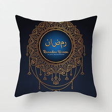 Laden Sie das Bild in den Galerie-Viewer, 45x45cm Muslim Ramadan Decoration For Home Cotton Seat Sofa Cushion Cover Classic Lantern Throw Pillow Cover Eid Mubarak Decor