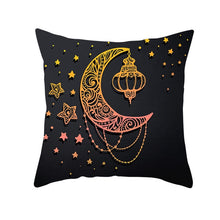 Laden Sie das Bild in den Galerie-Viewer, 45x45cm Muslim Ramadan Decoration For Home Cotton Seat Sofa Cushion Cover Classic Lantern Throw Pillow Cover Eid Mubarak Decor